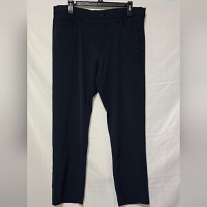 Van Heusen Men's Flex 5-Pocket Performance Pants/ Navy Blue